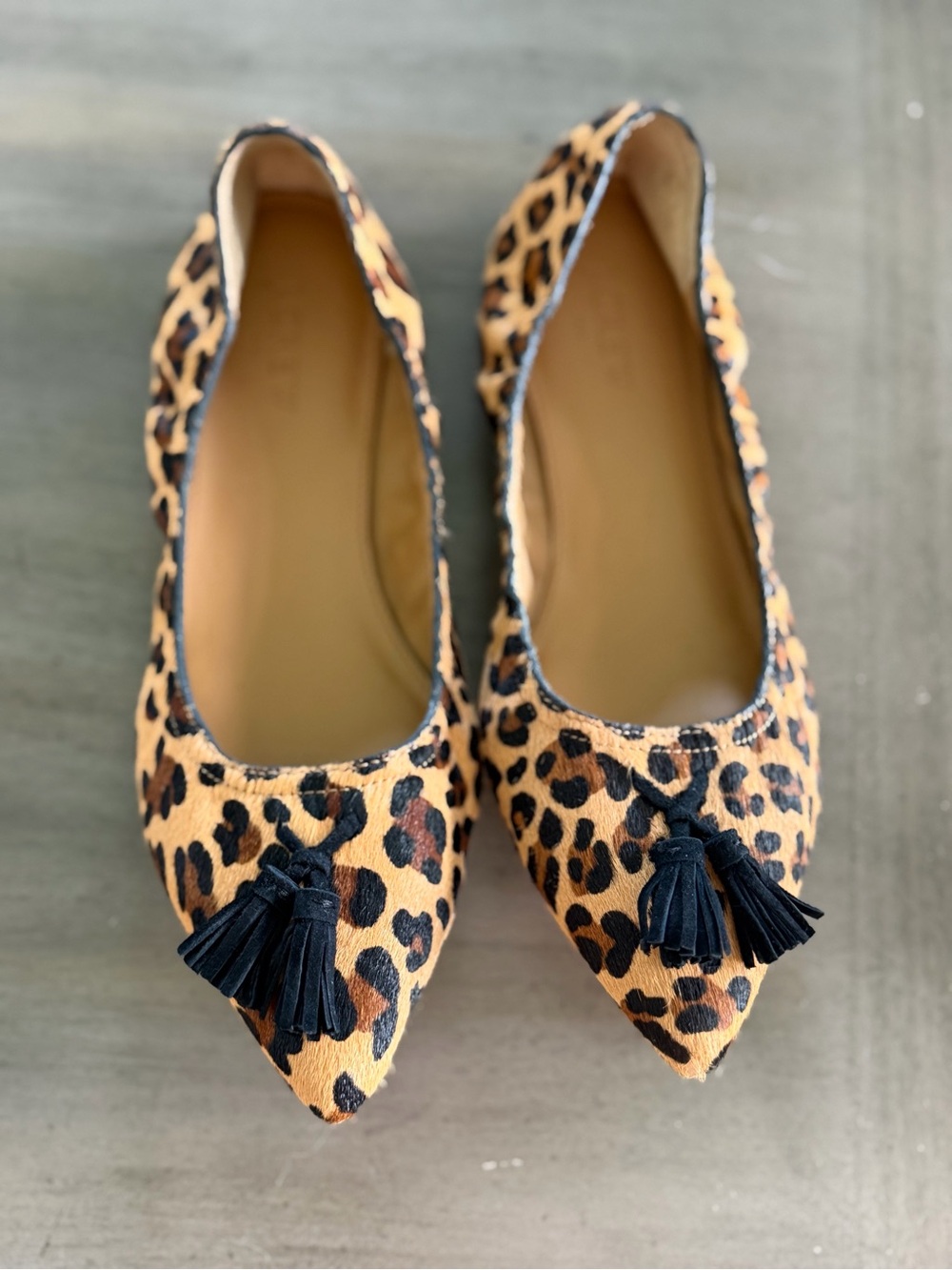 J.Crew Leopard Print Flats – Like New 🐆